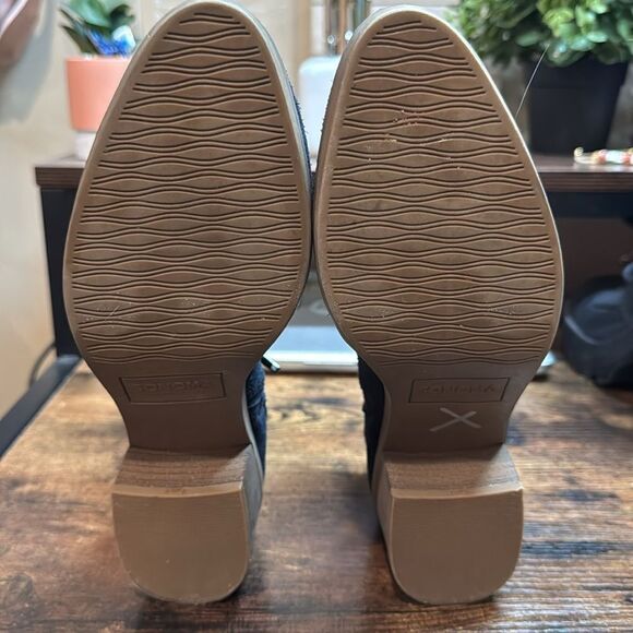 Kohls Sonoma Navy Suede booties “Sonya” size 7 - Picture 7 of 10